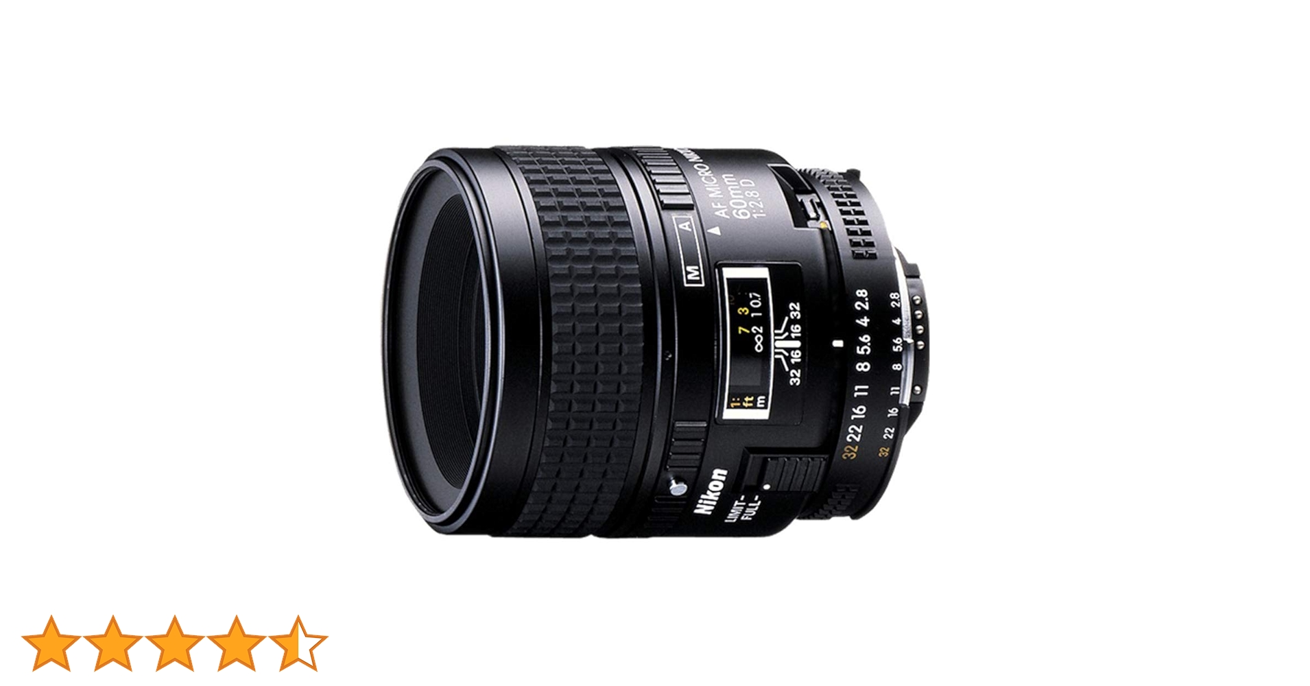 Nikon AF Micro-NIKKOR 60mm f/2.8D Lens for Nikon DSLR